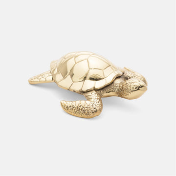 Pigeon and Poodle Viseu Gold Tortoise Paperweight, Pack of 2