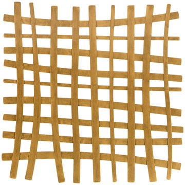 Uttermost Gridlines Gold Metal Wall Decor