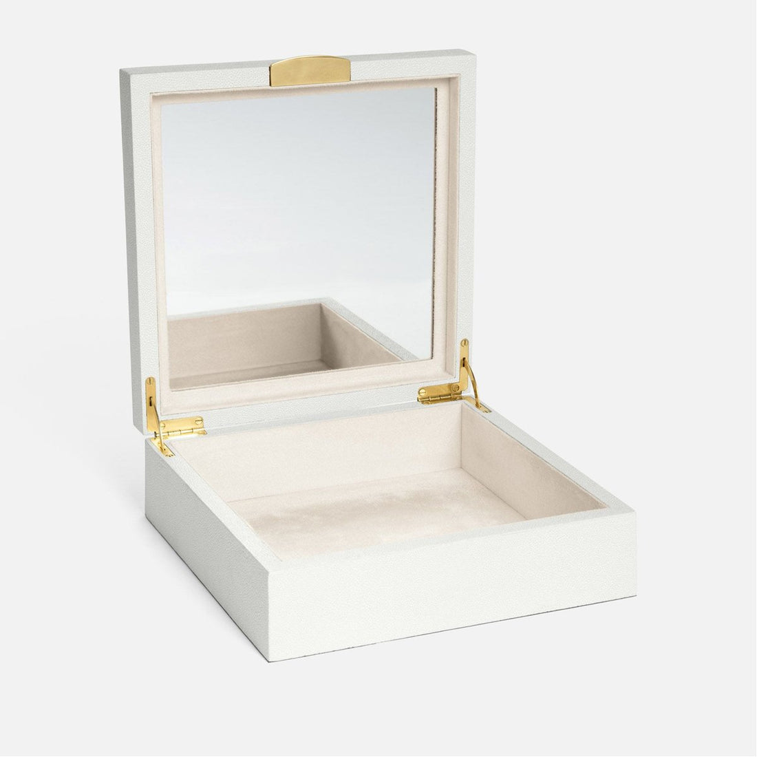 Pigeon and Poodle Lucerne Square Jewelry Box