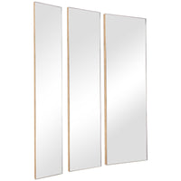 Uttermost Rowling Gold Mirrors, 3-Piece Set