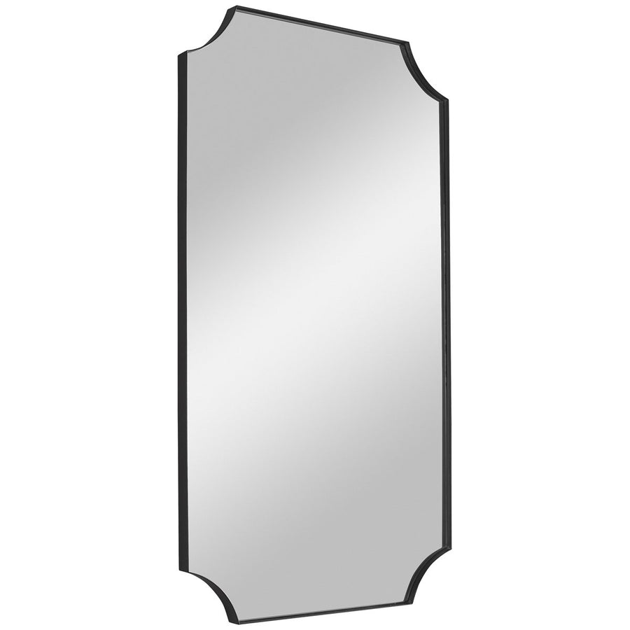 Uttermost Lennox Scalloped Corner Mirror