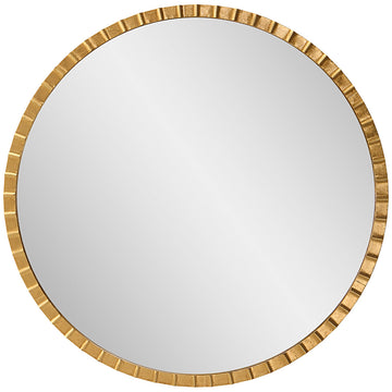 Uttermost Dandridge Gold Round Mirror