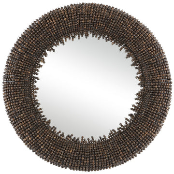 Currey and Company Pasay Round Mirror
