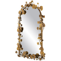 Currey and Company Vinna Brass Rectangular Mirror