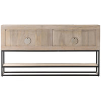 Four Hands Aiden Kelby Small Media Console - Light Wash