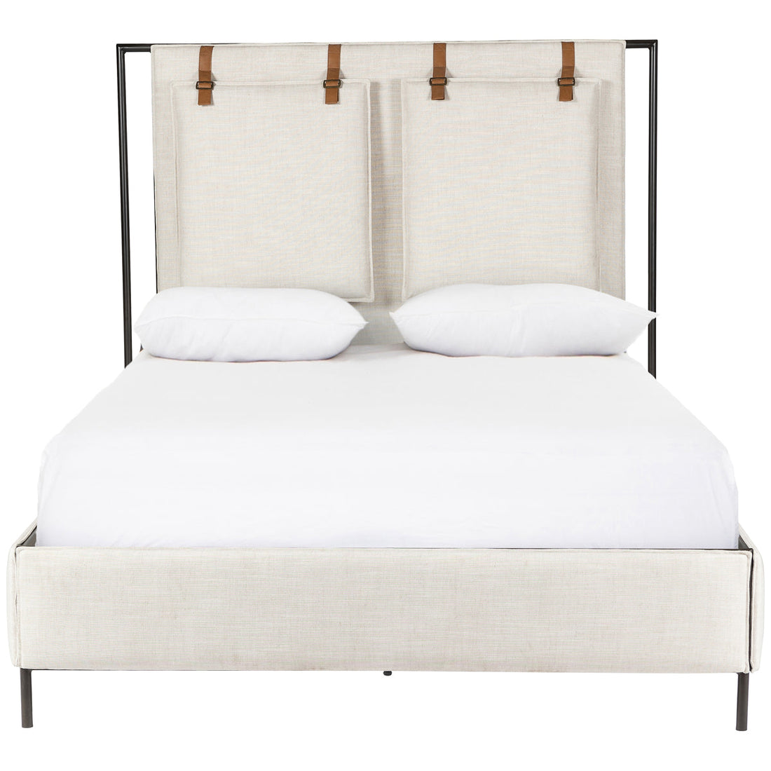 Four Hands Irondale Leigh Upholstered Bed - Hockney Ivory
