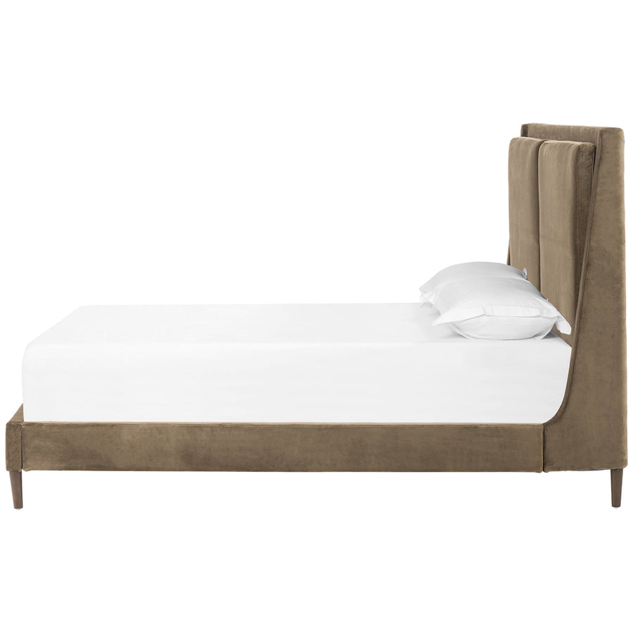 Four Hands Kensington Potter Bed - Surrey Olive