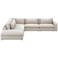 Four Hands Atelier Bloor 5-Piece Sectional with Ottoman