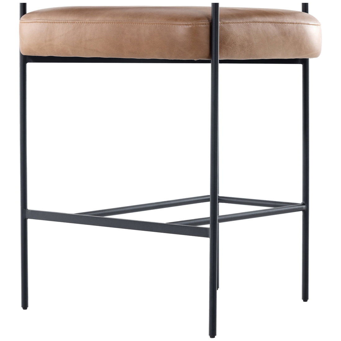 Four Hands Grayson Carrie Counter Stool - Chaps Saddle