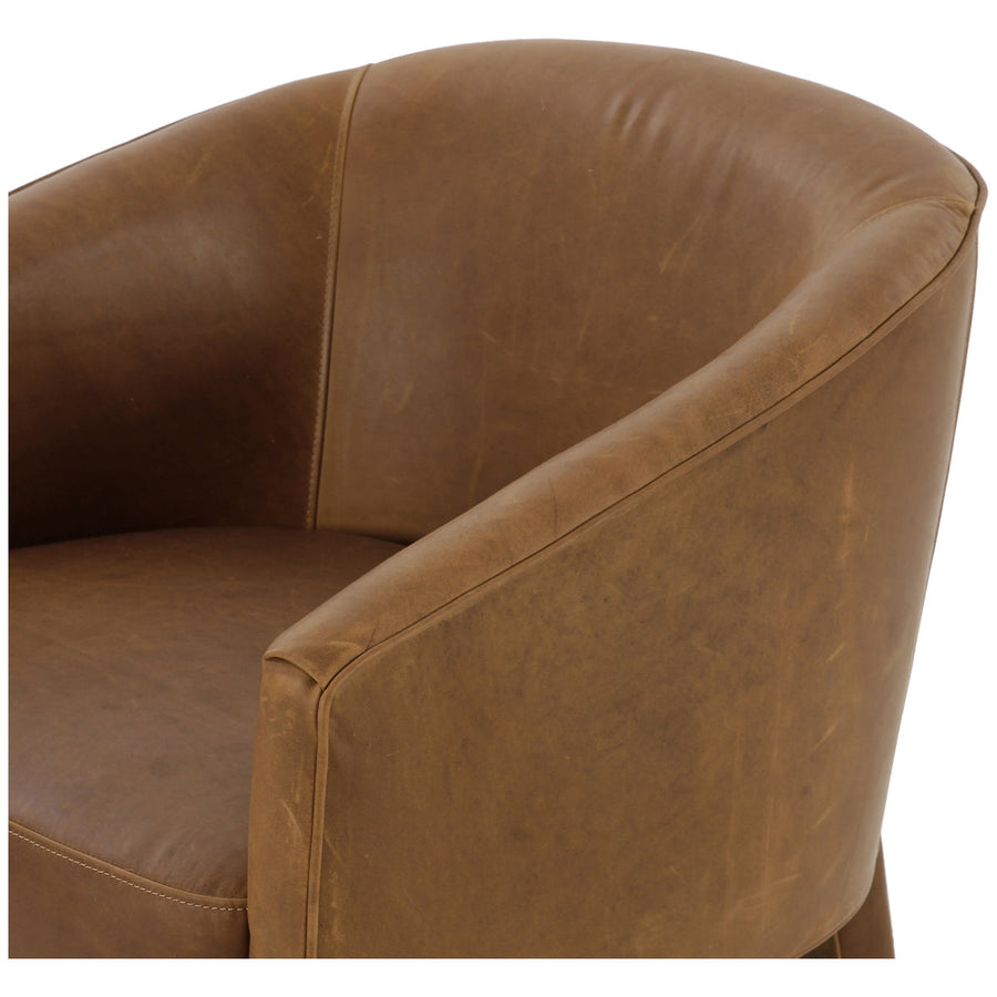 Four Hands Grayson Fae Leather Chair