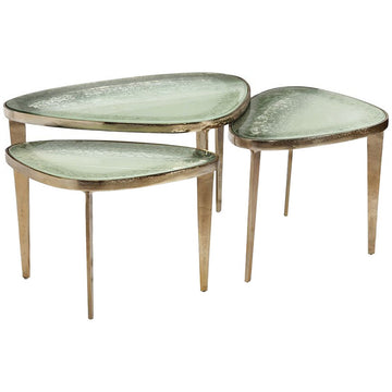 Interlude Home Jan Bunching Cocktail Tables, 3-Piece Set