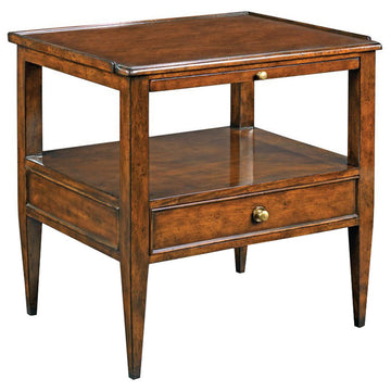 Woodbridge Furniture Rectangular cherry Side Table