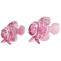 Currey and Company Rialto Glass Fish, 2-Piece Set