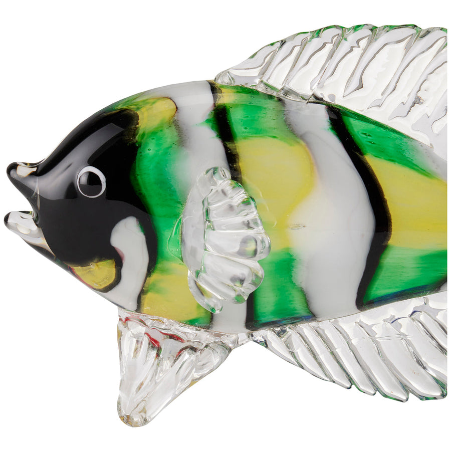 Currey and Company Rialto Glass Fish, 2-Piece Set