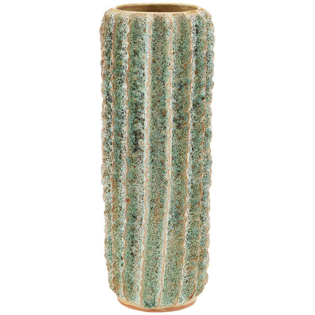Currey and Company Sunken Boat Green Vase