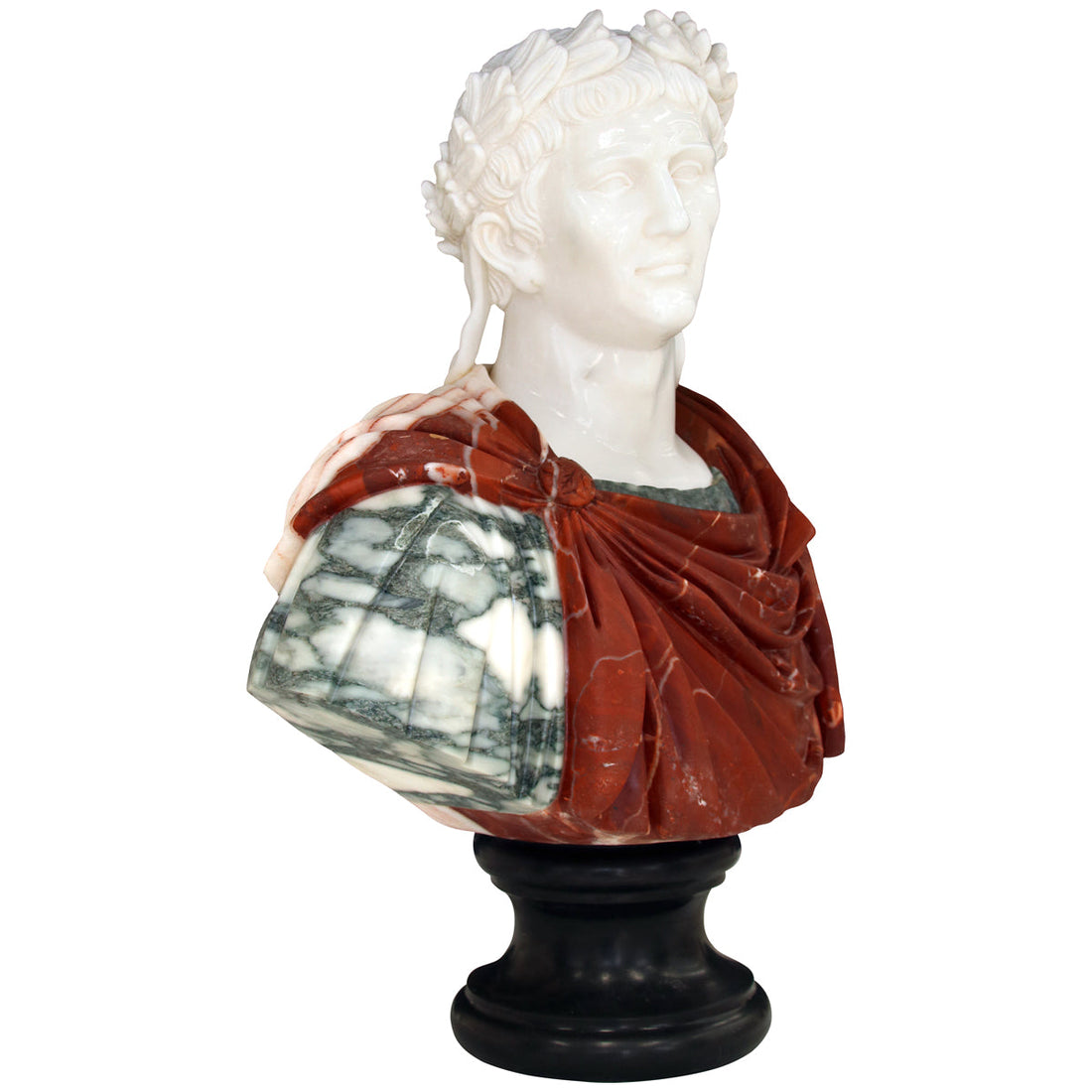 Currey and Company Cristos Marble Bust Sculpture