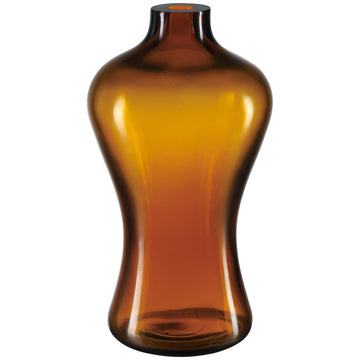 Currey and Company Amber and Gold Peking Maiping Vase