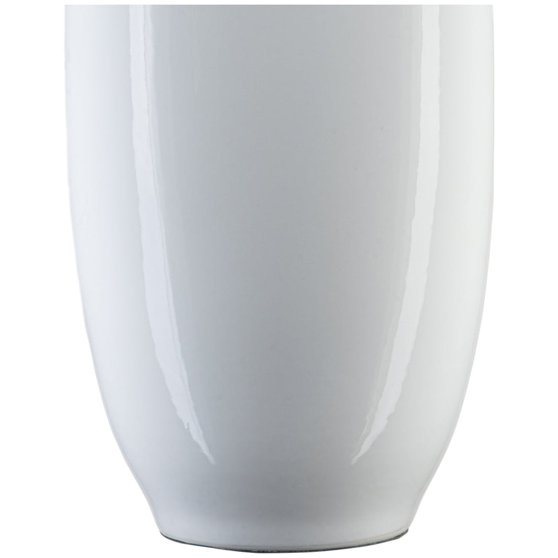Currey and Company Imperial White Modern Vase