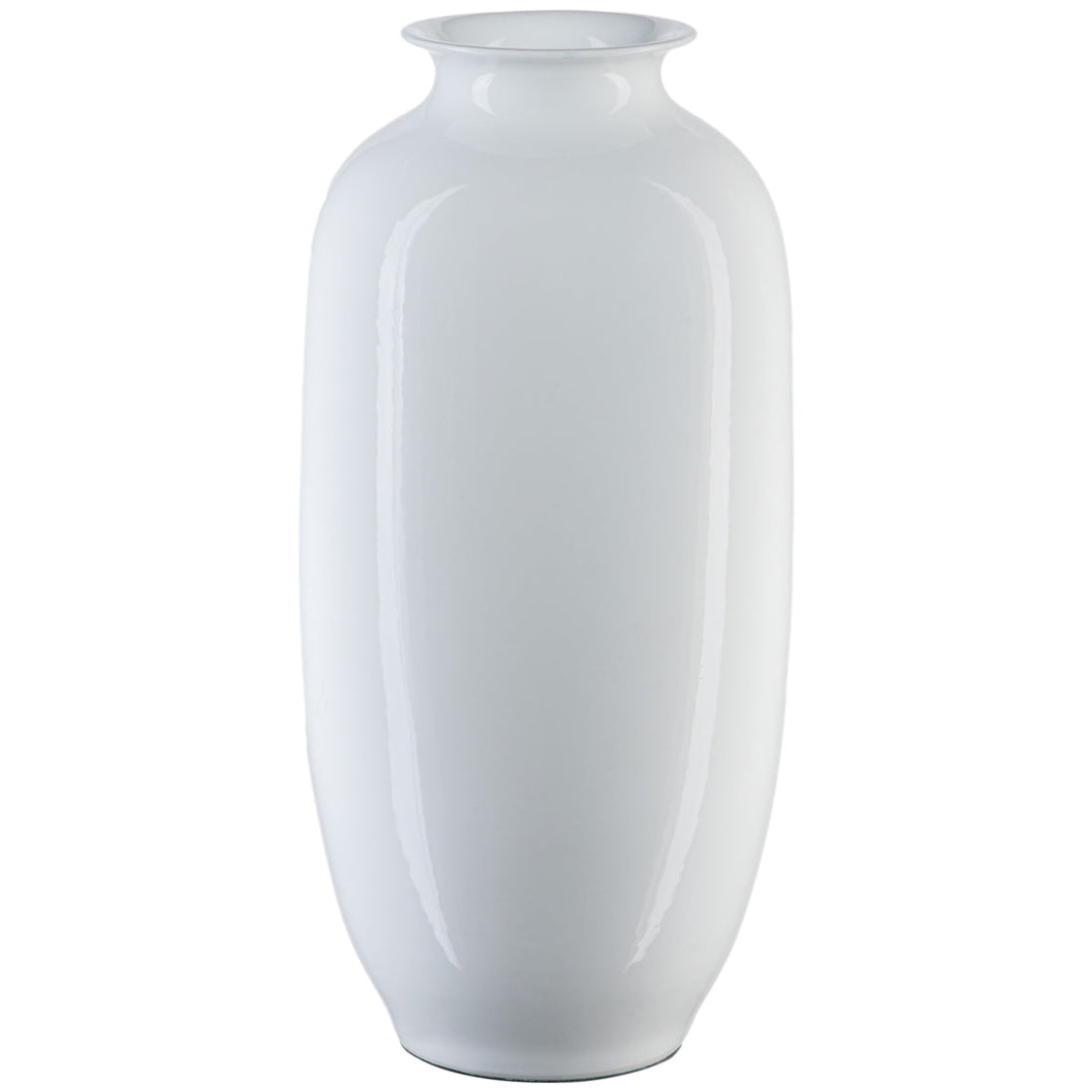 Currey and Company Imperial White Modern Vase