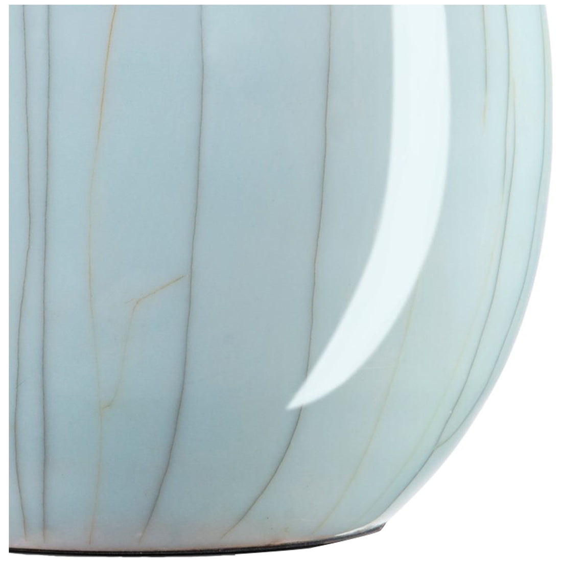 Currey and Company Celadon Crackle Round Planter
