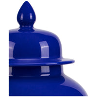 Currey and Company Ocean Blue Medium Temple Jar