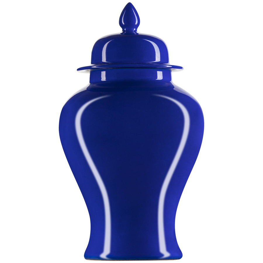 Currey and Company Ocean Blue Medium Temple Jar