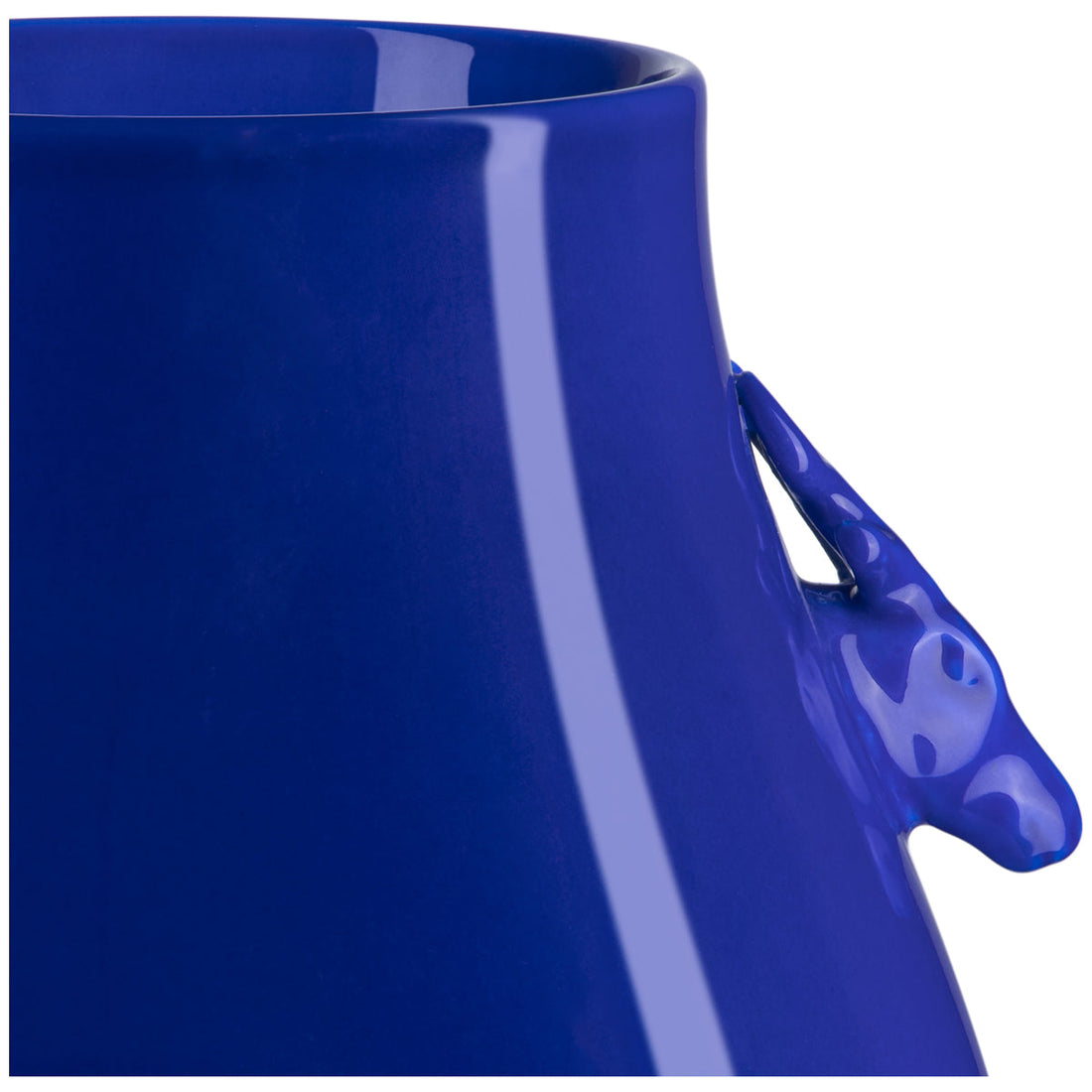 Currey and Company Ocean Blue Deer Ears Vase
