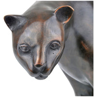 Currey and Company Cheetah Bronze Sculpture