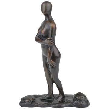 Currey and Company Lady Abigail Bronze Sculpture