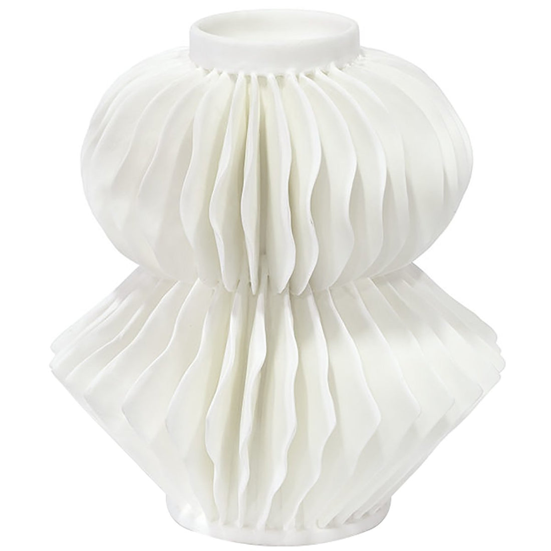 Palecek Antilles Porcelain Vase, Small