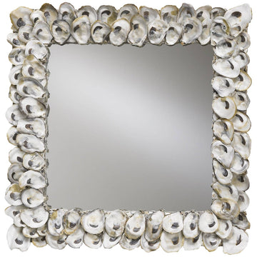 Currey and Company Oyster Shell Mirror
