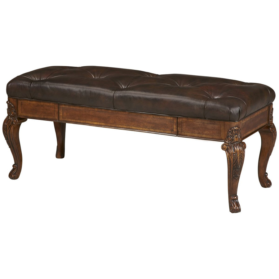 A.R.T. Furniture Old World Leather Storage Bench
