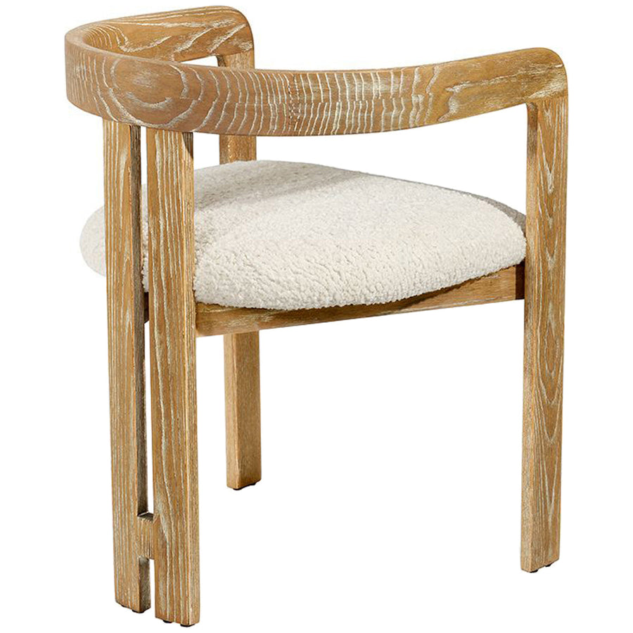 Interlude Home Burke Dining Chair - Shearling