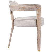 Interlude Home Maryl II Linen Dining Chair