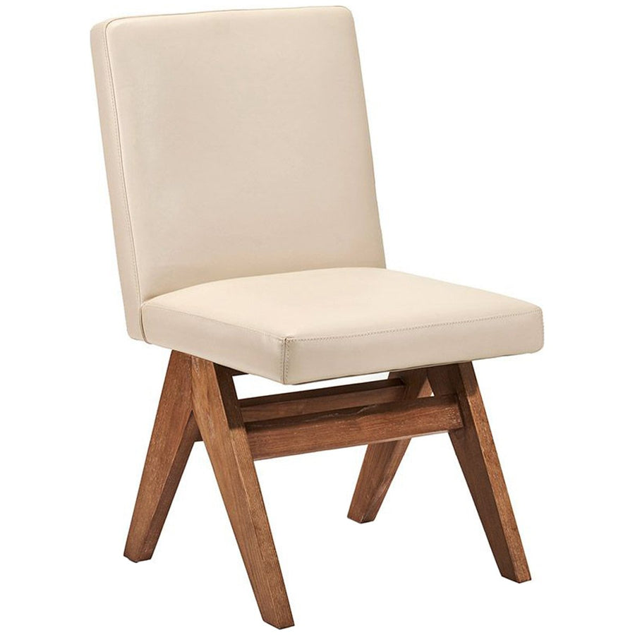 Interlude Home Julian Cream Chair, Set of 2