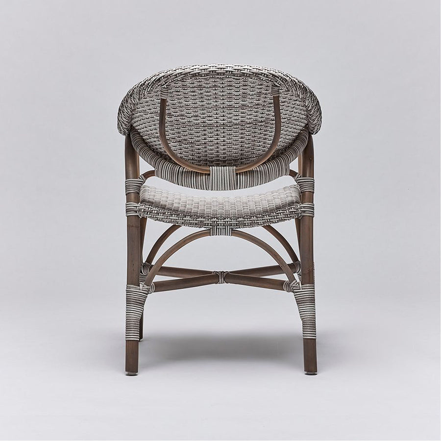 Interlude Home Vero Arm Chair - Grey