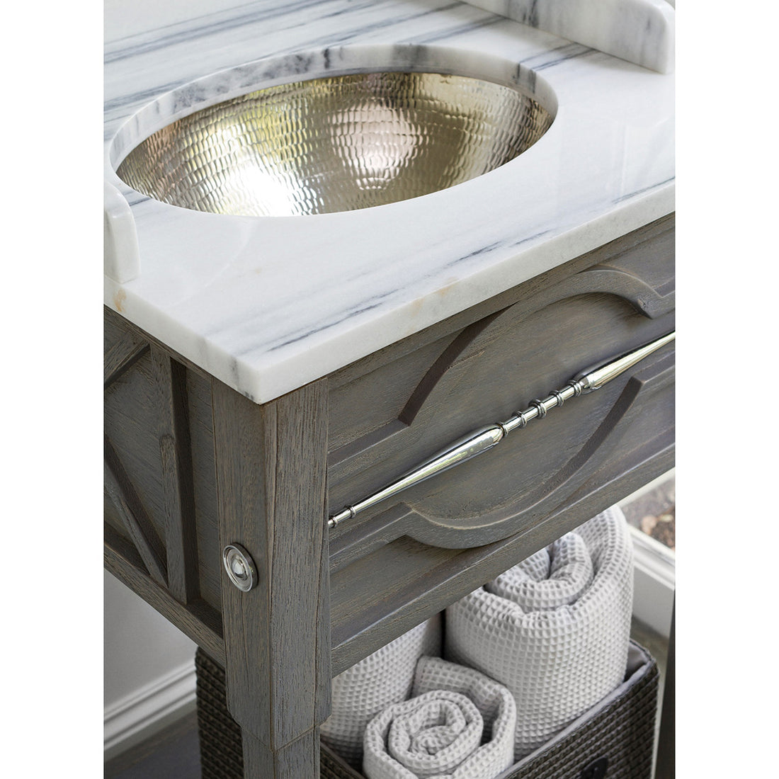 Ambella Home Mini Spindle Sink Chest