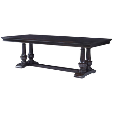 Ambella Home Harvest 96-Inch Dining Table - Hand Rubbed Raven