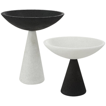 Uttermost Antithesis Marble Bowls, 2-Piece Set