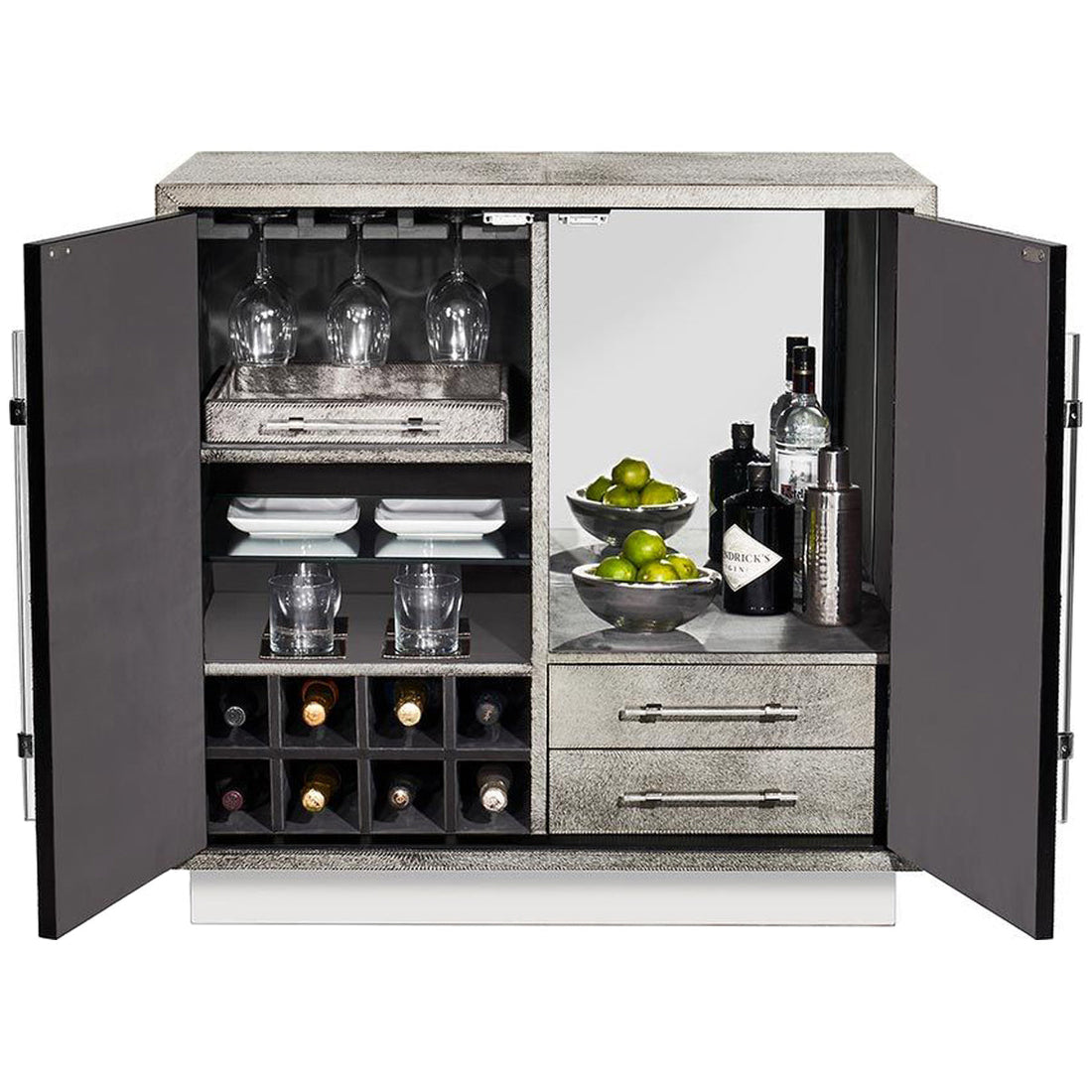 Interlude Home Cassian Bar Cabinet