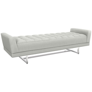 Interlude Home Luca King Bench - Faux Linen