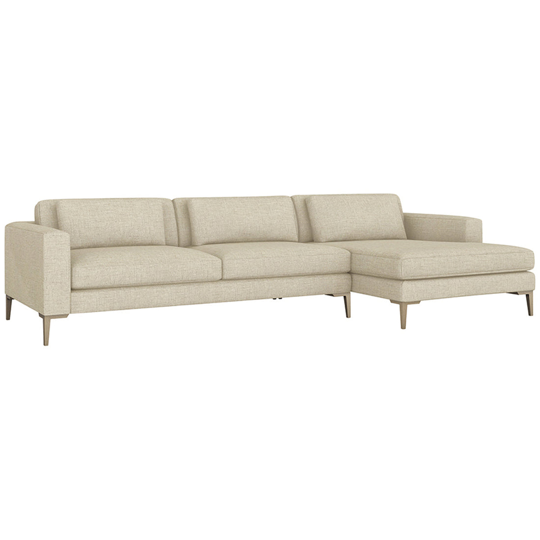 Interlude Home Izzy 2-Piece Sectional - Bluff