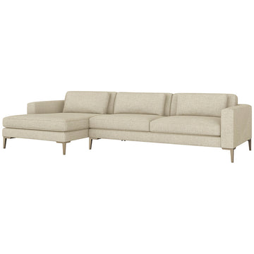 Interlude Home Izzy 2-Piece Sectional - Bluff