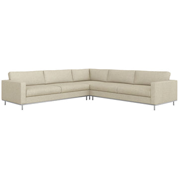 Interlude Home Valencia 3-Piece Sectional - Bluff
