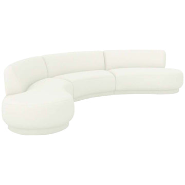 Interlude Home Nuage Sectional - Shell