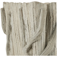 Currey and Company Square Faux Bois Planter