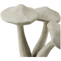 Currey and Company Concrete Mushrooms Sculpture