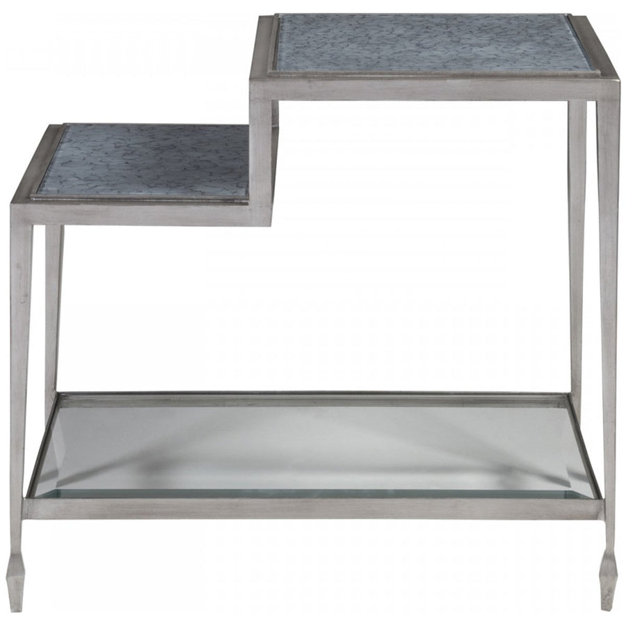 Artistica Home Sashay Silver Rectangular End Table 2213-955C