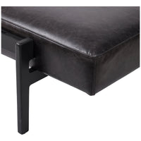 Four Hands Townsend Fawkes Bench - Brushed Ebony