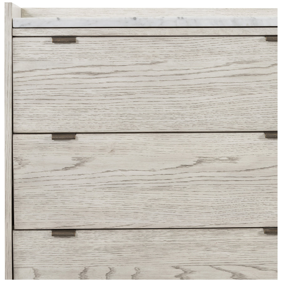 Four Hands Haiden Viggo 6-Drawer Dresser - Vintage White Oak